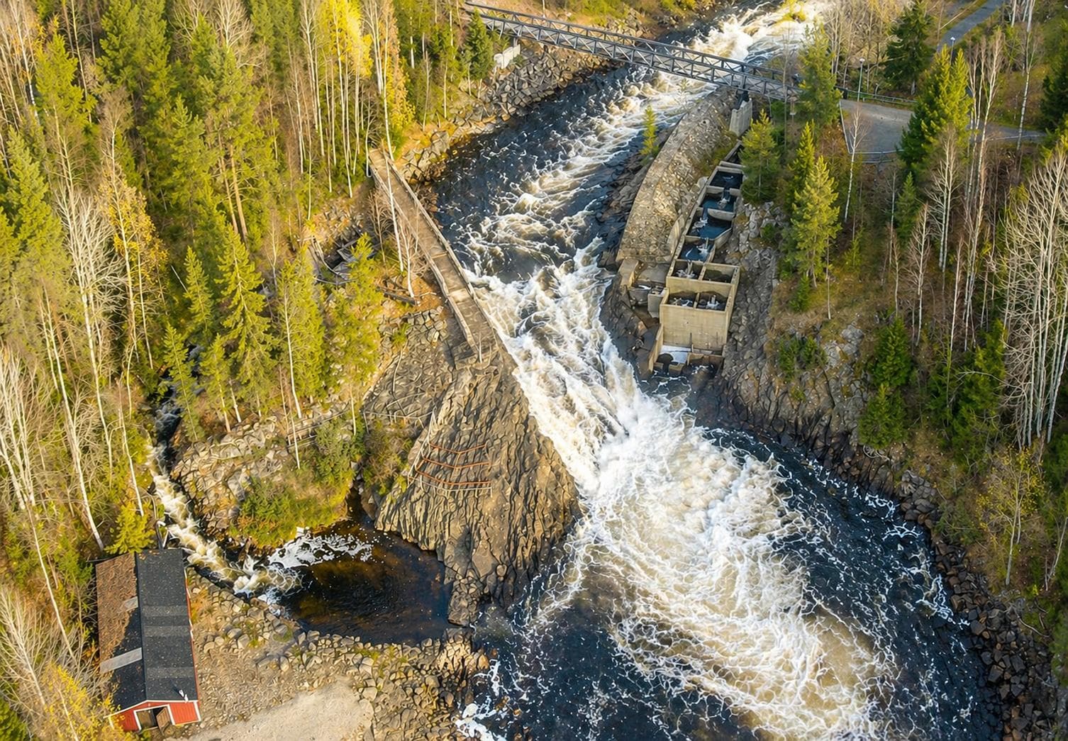 Fällfors, Byskeälven